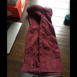 Over the knee boots